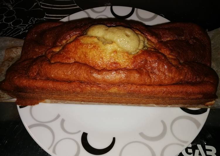 Bizcocho de plátano en mcc