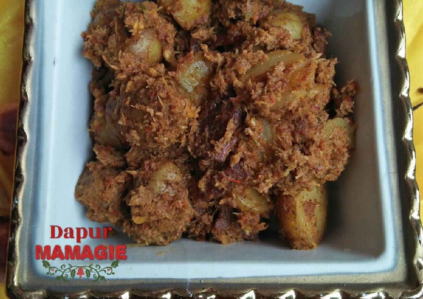 Rendang kentang