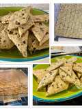 Crackers vegan aux graines