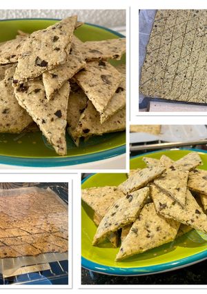 Une photo de Crackers vegan aux graines