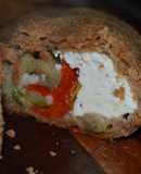 Strudel salado con harina integral