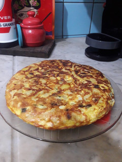 Una foto de Tortilla de Papas con Casancrem
