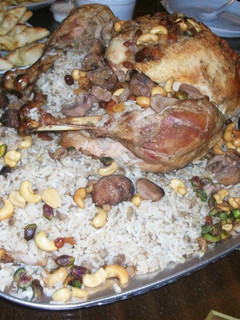 صورة لوصفة دجاج محشي بالارز