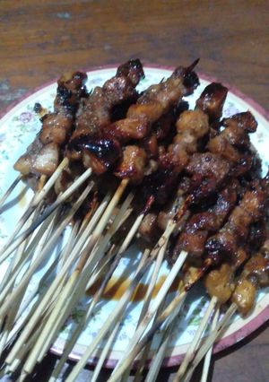 Foto resep Sate ayam bumbu kecap