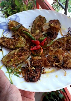 পেঁয়াজের কাঁকরোল ভাজা (peyajer kankrol bhaja recipe in Bengali) রেসিপির প্রধান ছবি