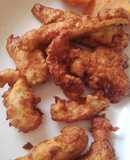 Pollo empanizado