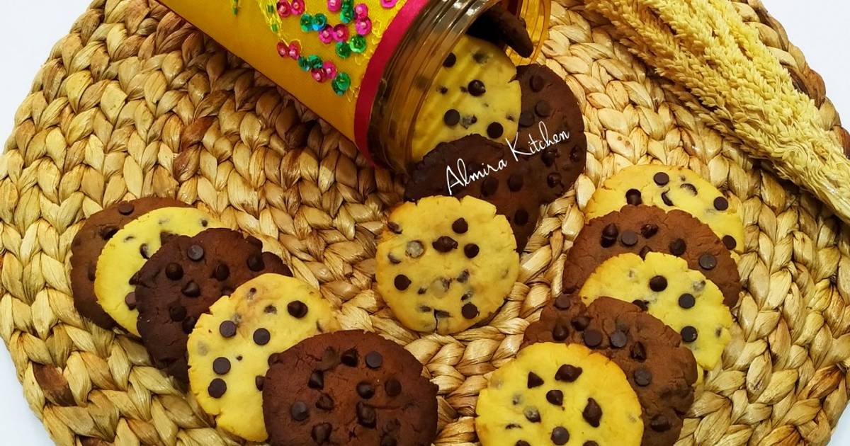 Resep Cookie Teflon Choco Chip Enak Dan Mudah Cookpad