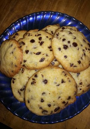 Una foto de Galletas con chips de chocolate