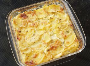 Foto resep Potato au Gratin (Kentang Panggang Keju) - MPASI dan Dewasa