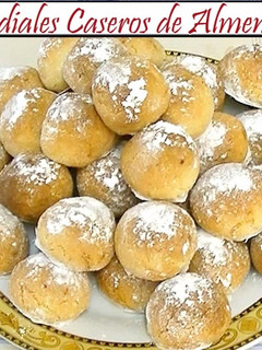 Una foto de Cordiales caseros de almendra