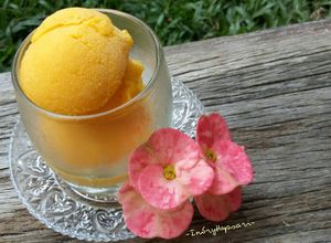 Foto resep Mango Lemon Gelato a-la Indi
