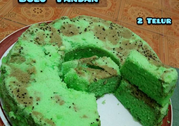 Bolu Pandan 2 telur