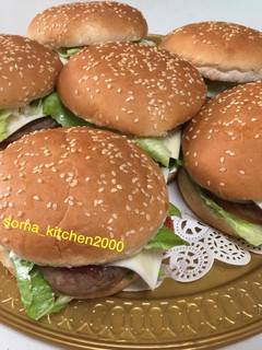 صورة لوصفة برجر لحم 🍔
