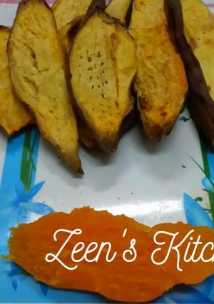 A picture of Baked Sweet Potatoes.