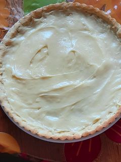 صورة لوصفة كريمة الكاسترد la crème pâtissière🥧