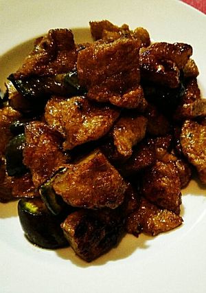 Hình của món Chả Cá Kho Rim Với Cà Tím.