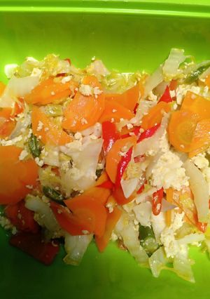 Foto resep Cah sawi putih dan wortel