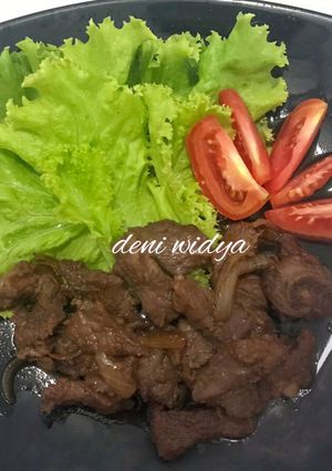 Foto resep Daging Sapi Saus Tiram (Beef Oysters Sauce)