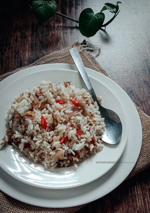 Gambar Nasi goreng ikan semalam