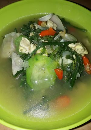 Foto resep Sayur Pakis Gambas