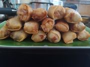 Una foto de pasta rollitos de primavera