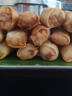 Una foto de Rollitos de primavera vegetales