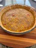 Quiche de alho poró