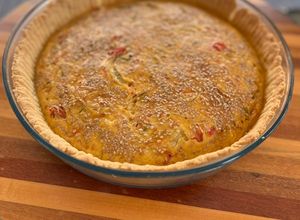 Foto de Quiche de alho poró