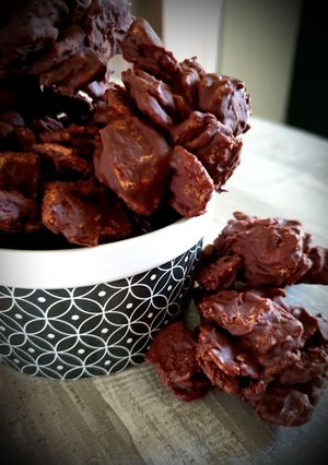Une photo de Roses des sables aux flocons de sarrasin