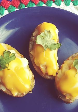 Una foto de Papas rellenas