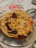 Fideos agridulces