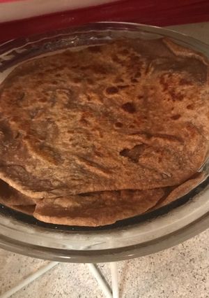 A picture of Alkaline - Spelt Chapati’s (flat bread).