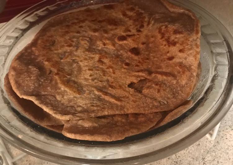 Recipe of Award-winning Alkaline - Spelt Chapati’s (flat bread)