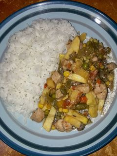 Una foto de Saltadito Primavera con Pollo