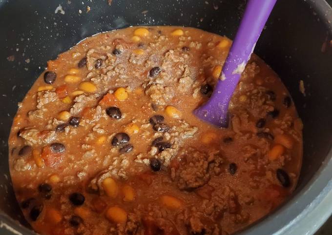 Steps to Prepare Jamie Oliver Savory instant pot chili