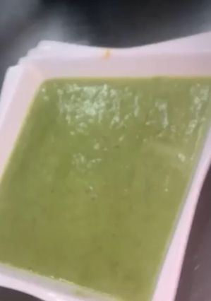صورة لوصفة شوربه البازلاء👩🏻‍🍳❤️
