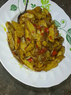 A picture of Potato souce.