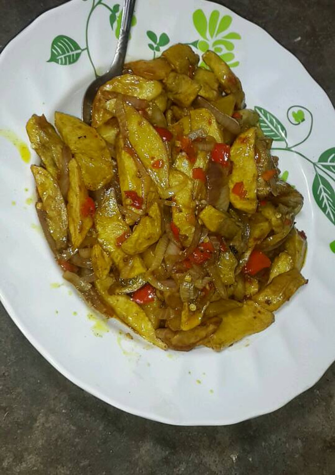 A picture of Potato souce.