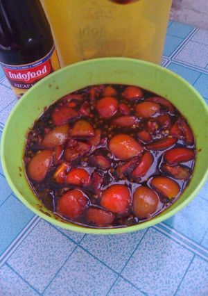 Foto resep Sambal tomat kecap manis INDOFOOD, seger, mantaaappp 😘