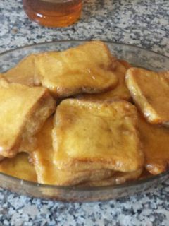 Una foto de Torrijas caseras andaluzas