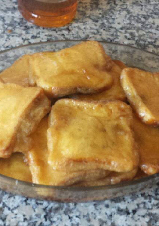 Una foto de Torrijas caseras andaluzas