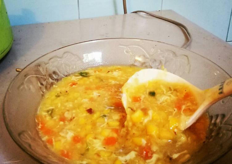 Sup Jagung Sehat ala Resto