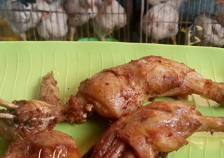 Ayam ketumbar (goreng ayam mudah tanpa ungkep dan enak)