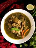 Green Mutton Curry