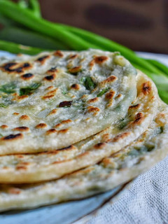 A picture of CONG YOU BING: CHINESE SCALLION PANCAKES.