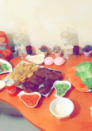 صورة لوصفة همبرغر