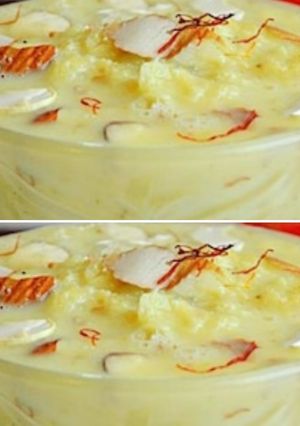 A picture of Cabbage kheer.