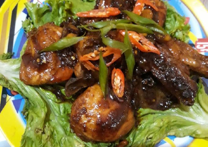 Resep Ayam Kecap Saus Tiram Pedas Oleh Partiyah Tri Wahyuni Cookpad