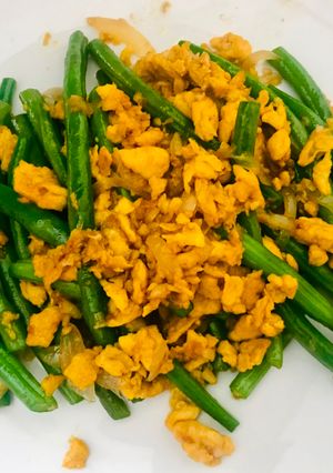 Foto resep Baby Buncis Telur