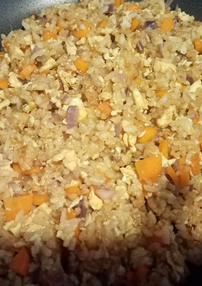 Una foto de Arroz 3 delicias estilo chino